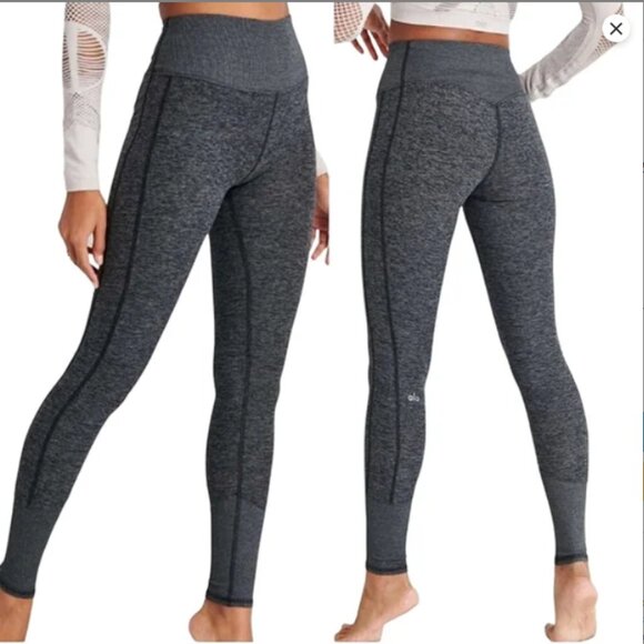 ALO Yoga High Rise Lounge Legging in‎ Grey - Picture 1 of 11